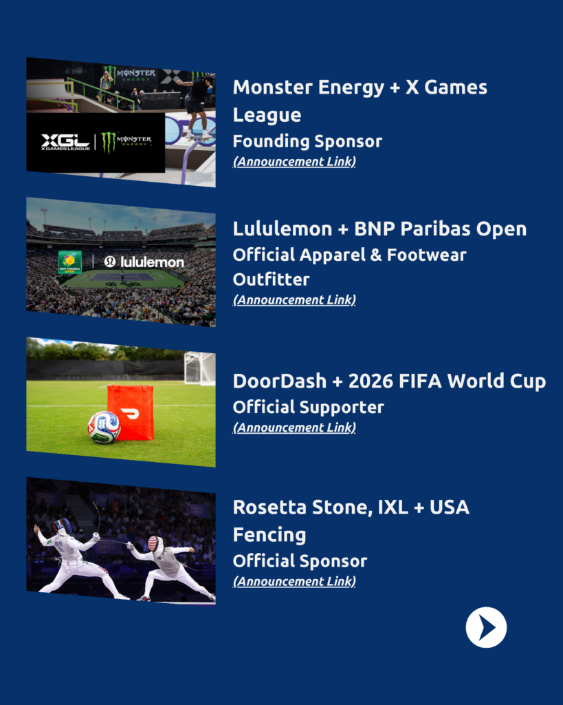 16 MAJOR NEW SPONSORSHIP DEALS TO KNOW - November of 2025 – Page 5